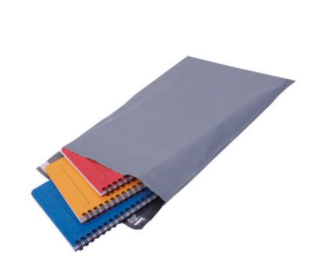 Polythene Mailing Bag 235x320mm Opaque Grey (500 Pack)